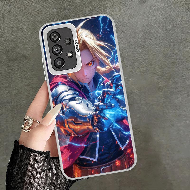 F-ullmetal A-Alchemist Anime Shockproof Phone Case for Samsung A17 A16 A15 A14 A37 A57 A36 A56 A26 A35 A55 A25 A34 A54 A24 A13 A