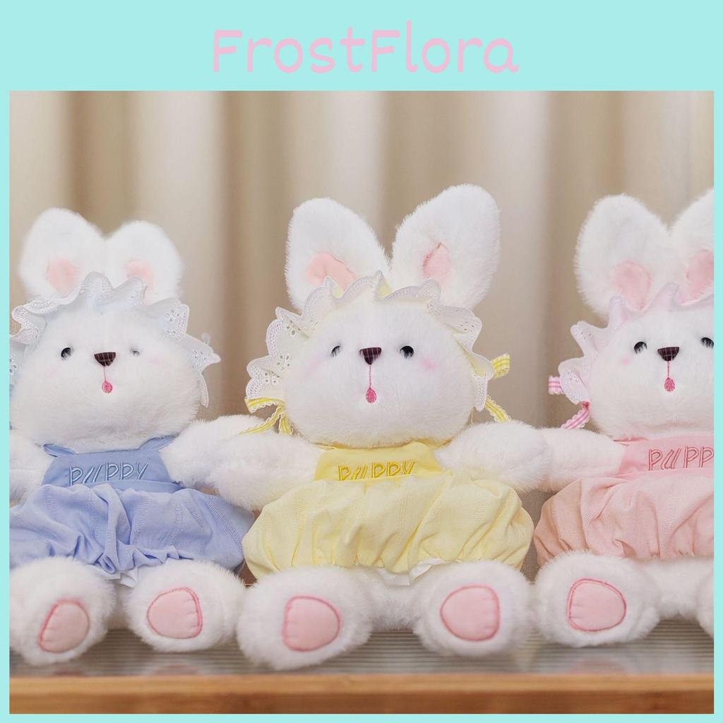 Plush Bunny Toy Gift For Kids With Soft Short Pile Fabric For Cuddle Comfort