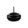 Durable Zinc Zinc Alloy Road Bike Black 44mm Bike Threadless Headset 1 1/8" Bike External Headset Head-Tube