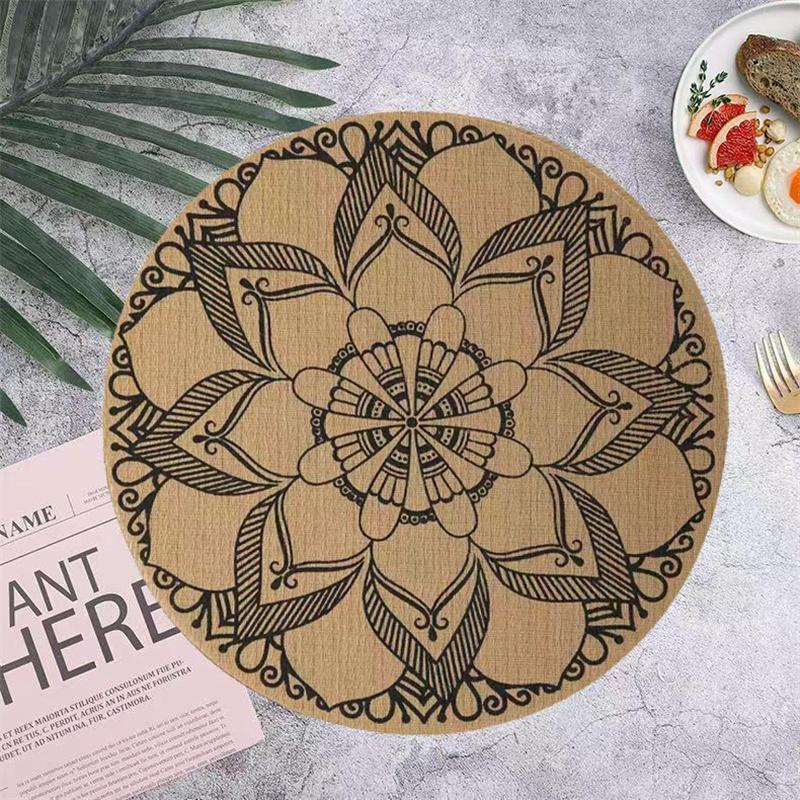 15-дюймовый новый круглый кофейный обеденный столик в китайском стиле — фото 4