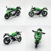 Kawasaki Alloy Motorcycle Model For Collection And Home Decor With Static Display