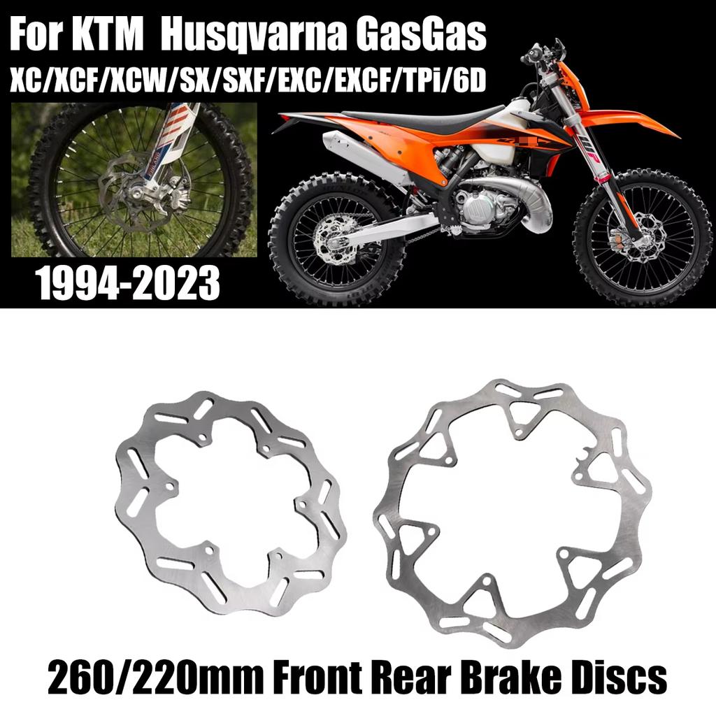 Front Rear Brake Disc Rotor For KTM EXC EXCF SX SXF XC XCW ENDURO 125 150 200 250 300 350 400 450 500 All Models 94-22
