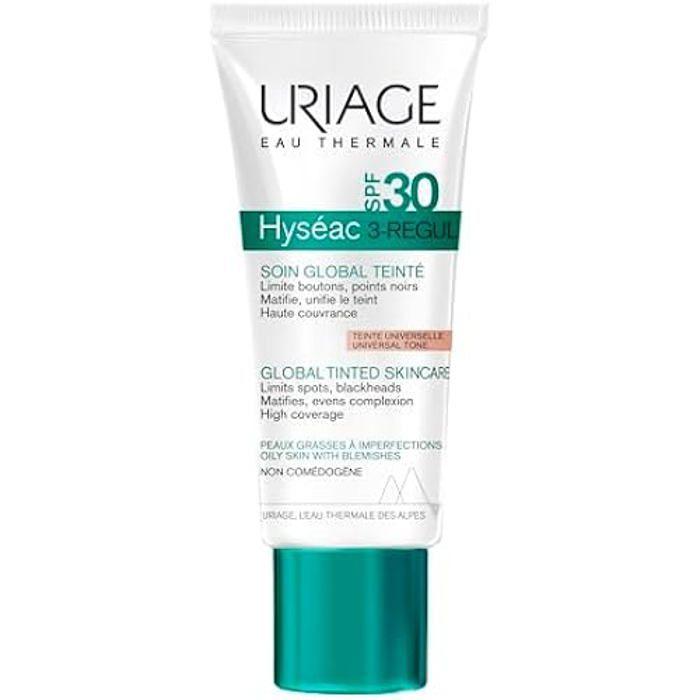 Soin solaire - URIAGE - Hyseac 3regul - SPF 30 - 40 ml - Hypoallergénique