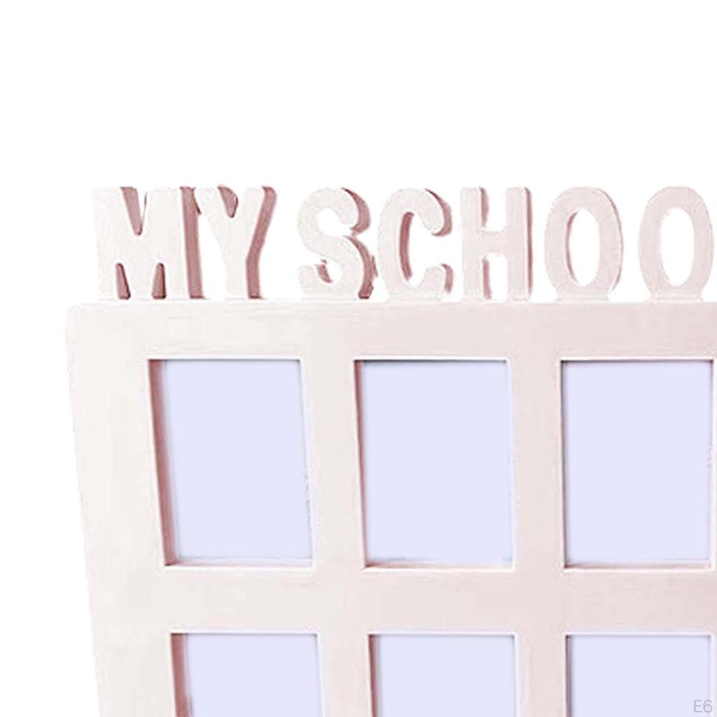Hanging School Picture Frame from Kindergarten to Graduation Photo Frames Growing Memory