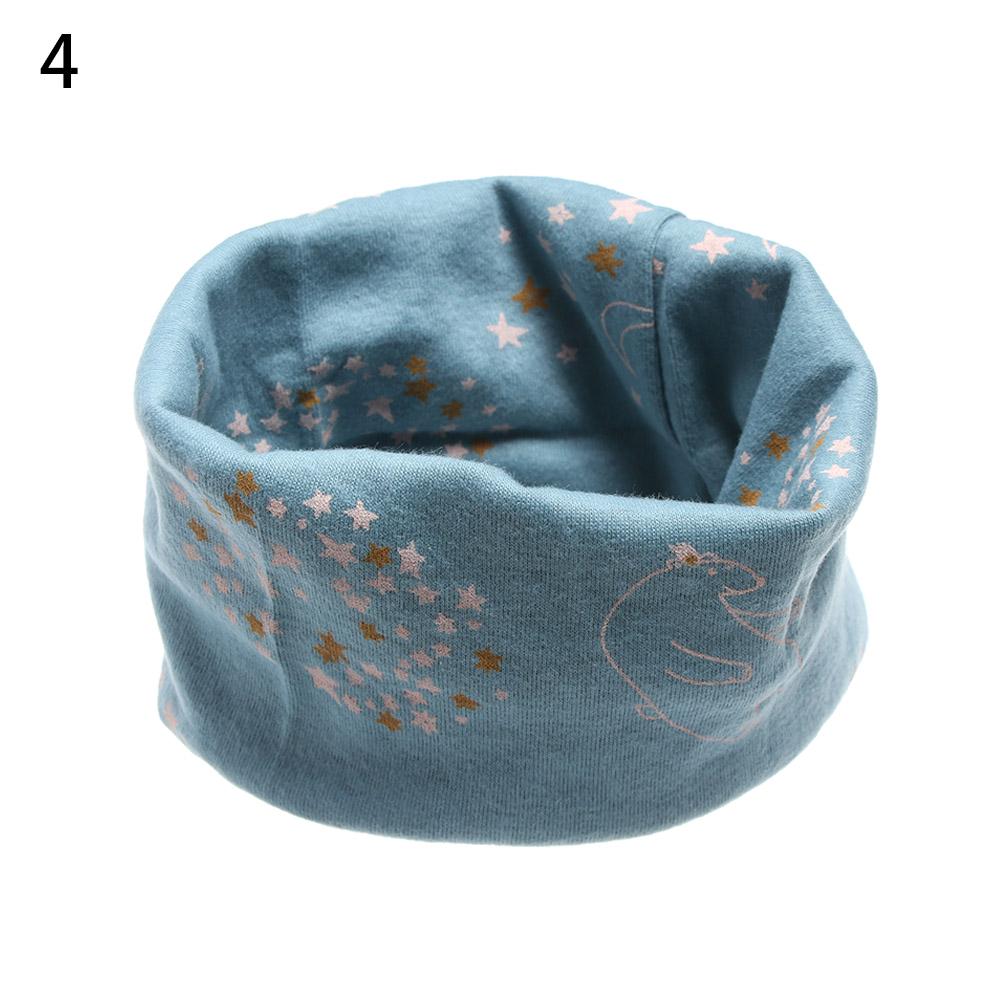 1pcs Mask Bibs Headband Printed Ring Scarf Neck Warmers Children Scarf Cotton