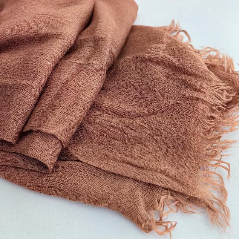 61 Colors Soft Cotton Viscose Scarf Rayon Material Muslim Hijab Mid Eastern Plain Solid Color Headscarf With Tassel
