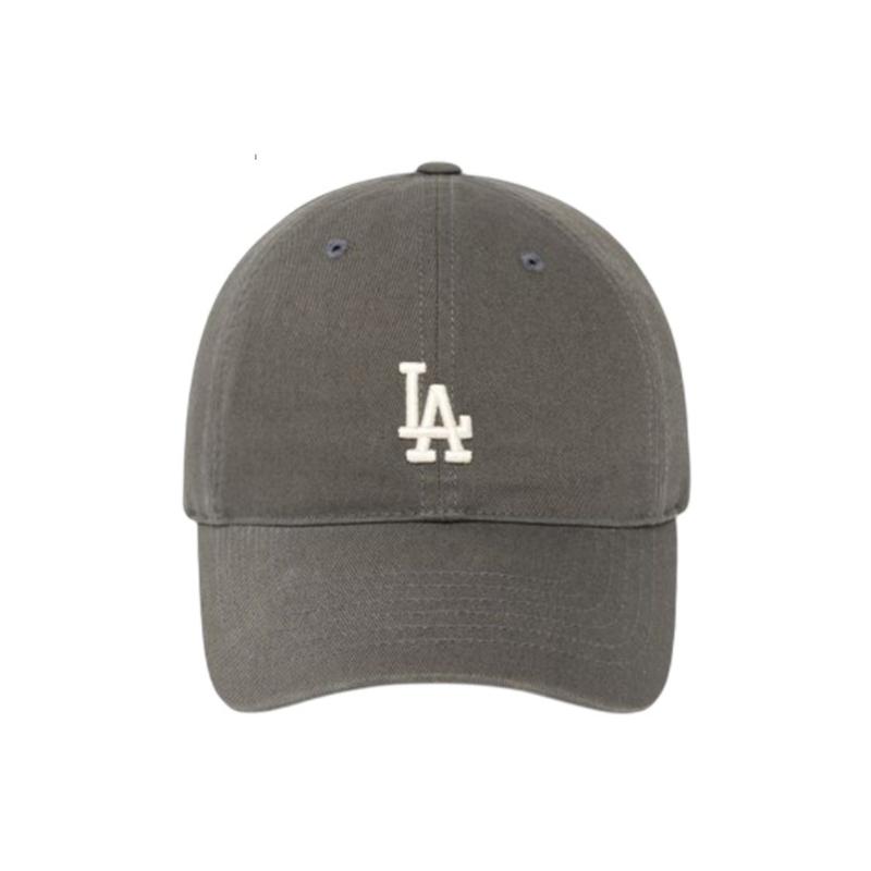 MLB Cotton Baseball Caps Unisex Charcoal Gray Fashion 3ACP7701N07CGS
