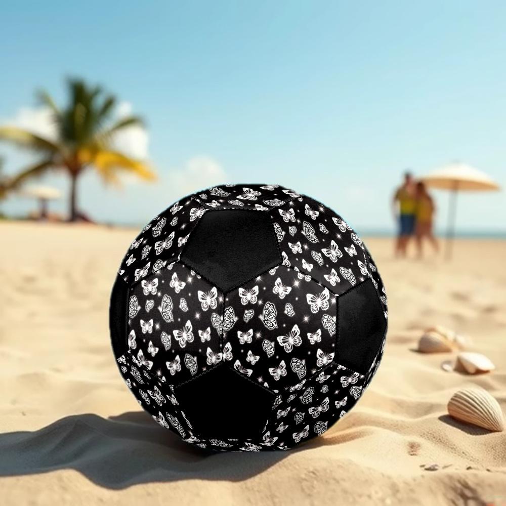 1pc Butterflies Night Sky Durable Soccer Ball/Football, Size 5, Perfect for Training, Entertainment And Competition,Gift yy26060615