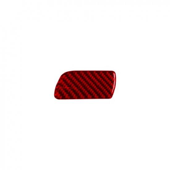 Red Carbon Fiber Glove Box Handle Cover Trim For Honda Accord 2013-2017 Type A