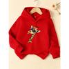 Children's Hooded Sweater Sunglasses Cool Handsome Giraffe Print Casual Comfortable Soft Spring and Autumn Models