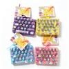 New Popular Cute Stress Relieving Toy 26 Button Press Toy Durable Bag Decoration Family Party Aaaaa
