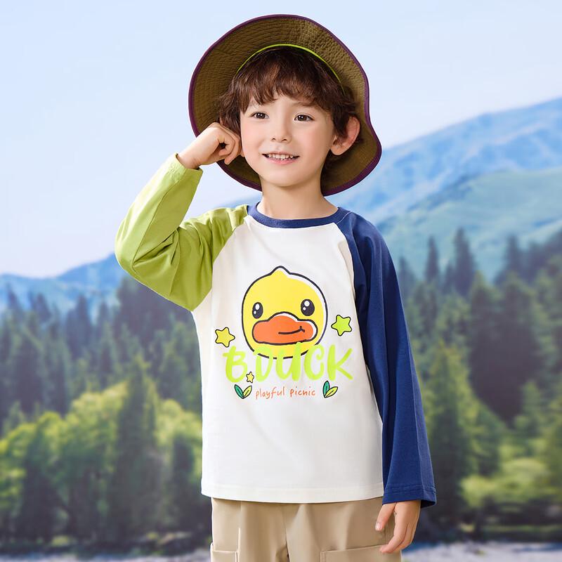 B.Duck Unisex Kids' Long-Sleeve Cotton T-Shirt 6033