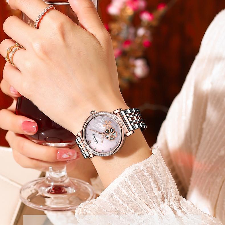 AILANG Neue Damenuhr, automatische mechanische Uhr, modische Damenuhr, wasserdicht