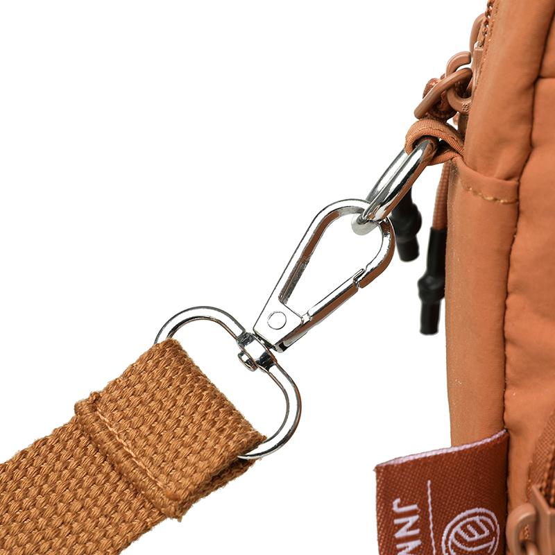 Small Square Bag Women's Travel Shoulder Bag Solid Color Crossbody Bag Water-Repellent Nylon Bag