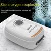 Ultra Silent Aquarium Air Pump Silent Operation Adjustable Fish Tank Oxygen Air Pump Low Noise 4W/6W/10W Air Flow Oxygen Pump