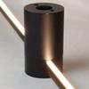 LED Wall Sconce - NETTLIFE - 2 X 60 Cm - Black - 3000K (White Hot) - Metal