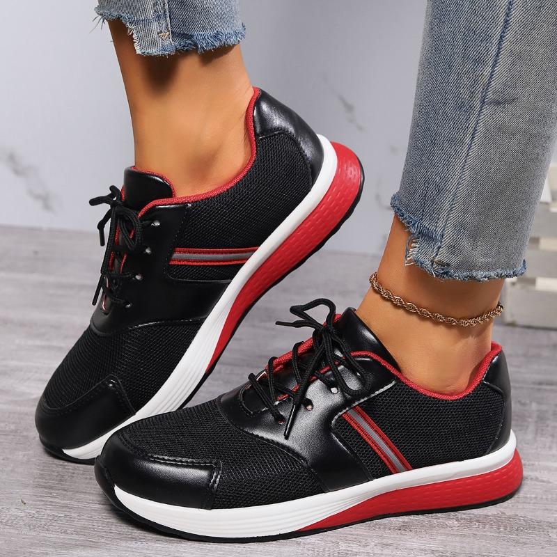 Ladies' Spring Sports Single Shoes, Running Shoes, Spring and Autumn Shoes, Soft Soled, Lightweight, Casual and Comfortable
