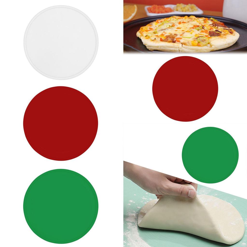 Reusable Silicone Tray for Pizza Crust And Dough Preparation