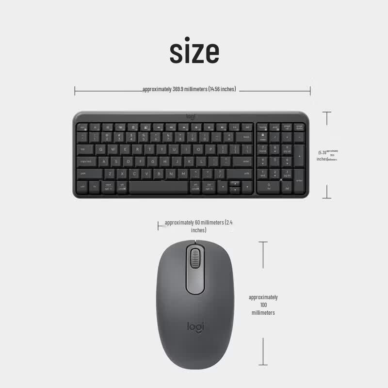 Logitech MK251 Wireless Keyboard and Mouse Combo