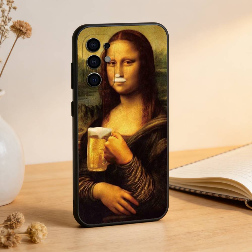 Lnteresting Beer Printing Phone Case Black Silicone Soft For Samsung S25,S24,S21,S22,S23,S30,Ultra,S20,Plus,Fe,Lite