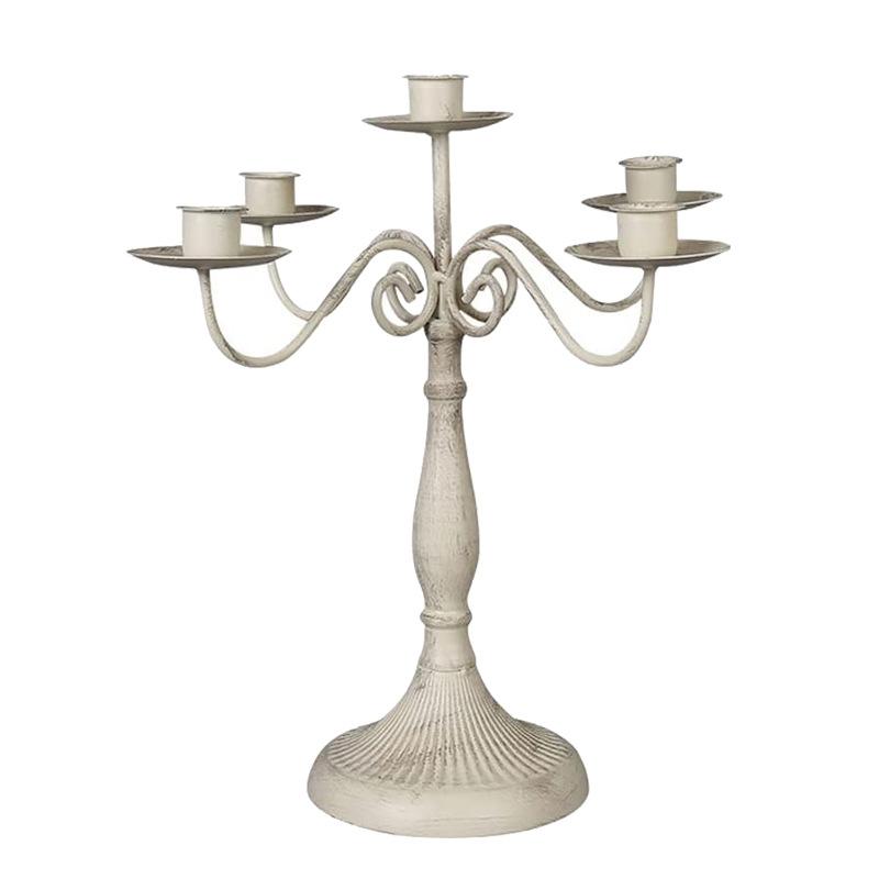Nordic Creative Metal Candle Holder Candlestick Centerpieces Road Lead Candelabra Centerpieces Wedding Christmas Decor