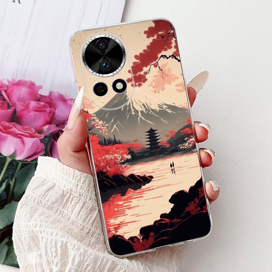 Für Huawei Nova 13 Hülle Nova12 BLK-AL00 Neue Luxus Bemalte Abdeckung Weiche Silikon Handyhülle Für Huawei Nova 12 Pro Nova13 Pro Taschen