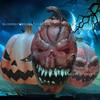 Horror Pumpkin Mask Halloween Carnival Party COS Pumpkin Moonlight Demon Ball Performance Latex Headgear