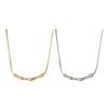 Fashion Collarbone Chain Simple Titanium Steel Short Necklace Adjustable Chain Necklace Fashion Jewelry for Any Occasion