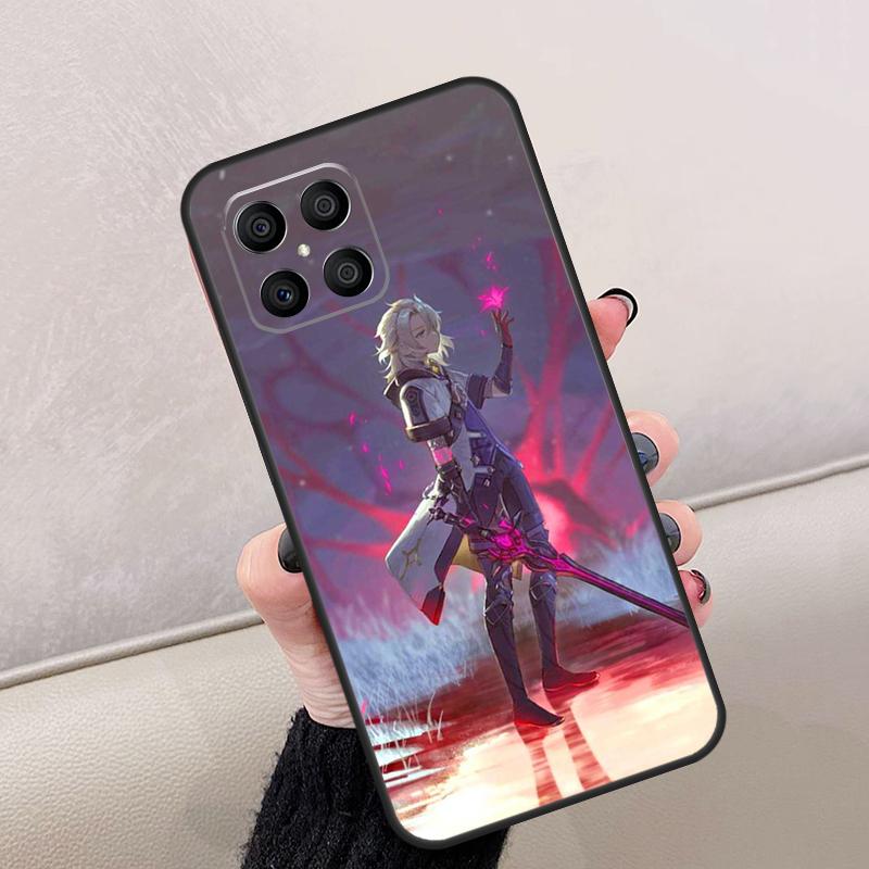 Genshin Impact Albedo For Honor Magic 8 7 5 6 Lite Case For Honor 200 400 Pro X9d X9c X9b X9a X8c X8b 70 90 Win RT