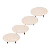 Outdoor Step Stones Decorative Polypropylene Resin Stepping Stones with Ground Stakes for Lawn Garden  Way