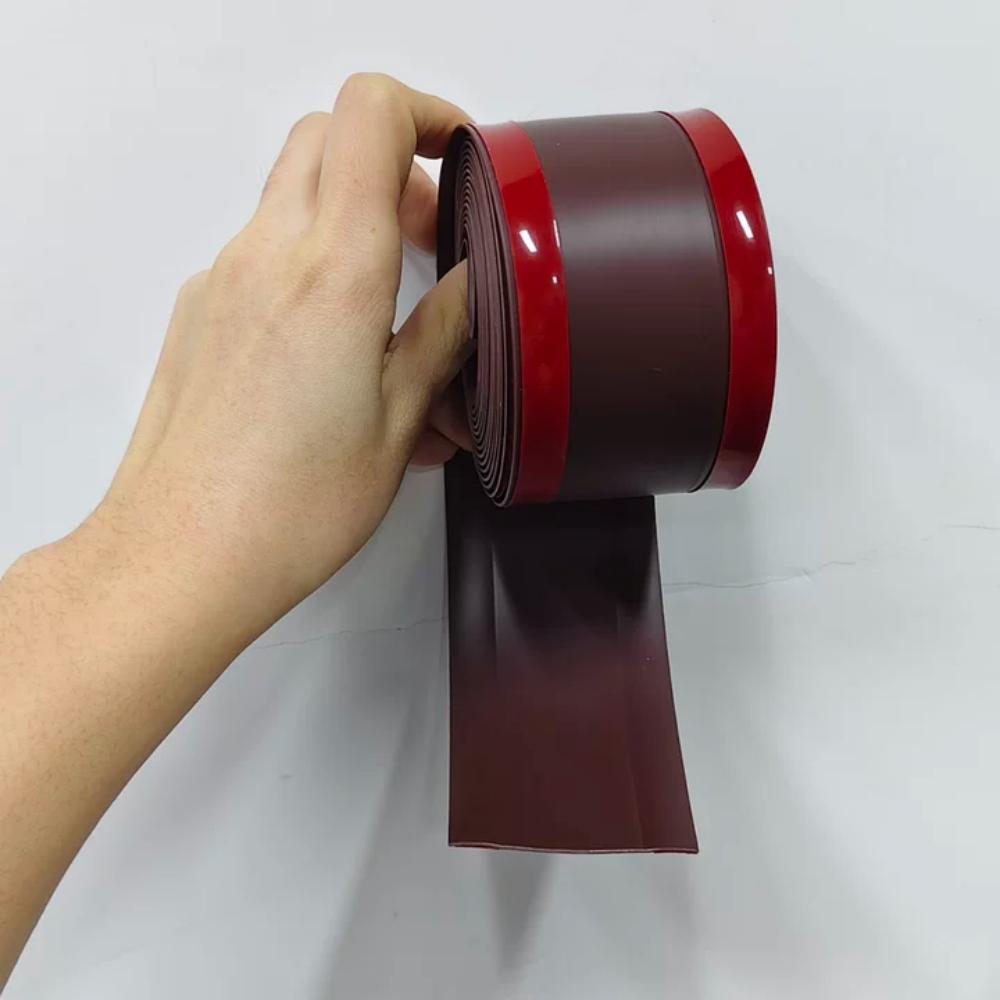 1roll 118.11X2.17in Self-Adhesive Flexible Cable Duct Wall Invisible Cable Organizer Floor Covering Decoration Wall Sticker