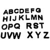 Black EVA Alphabet/Letters Fridge Magnet Stickers Children Educational Accessories –26pcs Alphabet