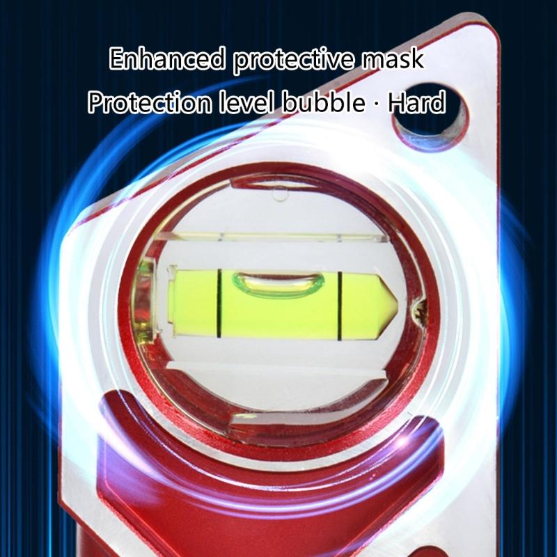 Portable Pocket Level Ruler Aluminum Alloy Measuring Level RulerVersatile & Durable Measuring Tool for Everyday Use