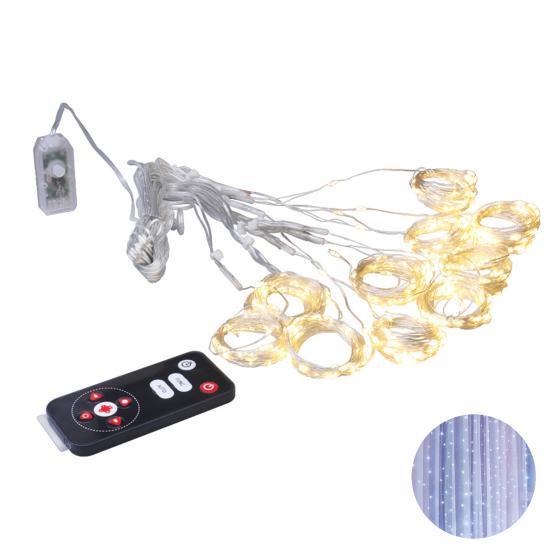 

Сказочный светильник низкого давления с питанием от USB, легкий романтический светодиодный звездный мигающий сказочный светильник для сада белый