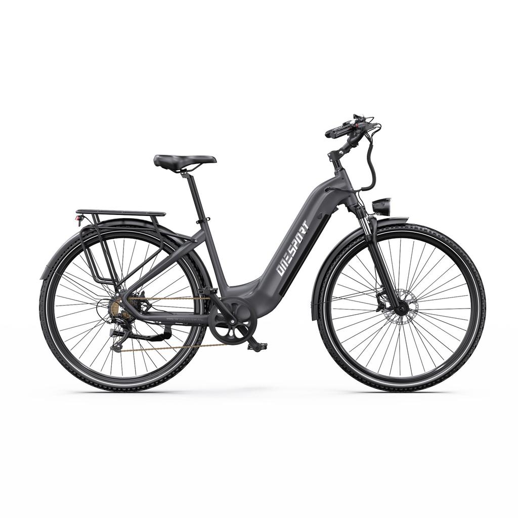 ONESPORT OT05 Pro Multi-Terrain Electric Bicycle With Seat 250W 36V22.5Ah Battery 28 Inch Tires Outdoor Riding Electric Bike Urban Commuting Bike