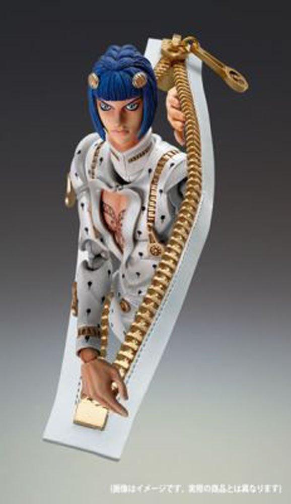 Super Action Statue Bizarre Part 5 Bruno Bucciarati Araki Specified Approximately 16cm Painted Movable Figure "JoJo's Adventure" 33. (Reproduction)