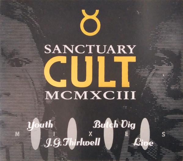 CD CULT Sanctuary Mcmxciii Mixes BEG263CD Beggars Banquet 1993 UK Rock Б/у