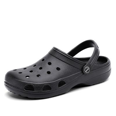 Unisex Summer Classic Clogs – Solid Color Breathable Beach Sandals, Lightweight Slip-On Water Shoes for Men Women