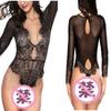 Hot-selling lingerie, sexy lace lace lace one-piece long-sleeved underwear