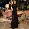 Black Mesh Maxi Dress For Women Sexy Sleeveless See-Through Pleated Party Dress Female Fashin Bodycon Long Dress 2025