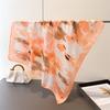 New Abstract Printing High-end Silk Scarf Simulation Silk Square Scarf Shawl Versatile Neck Small Square Scarf Headscarf Scarf Women