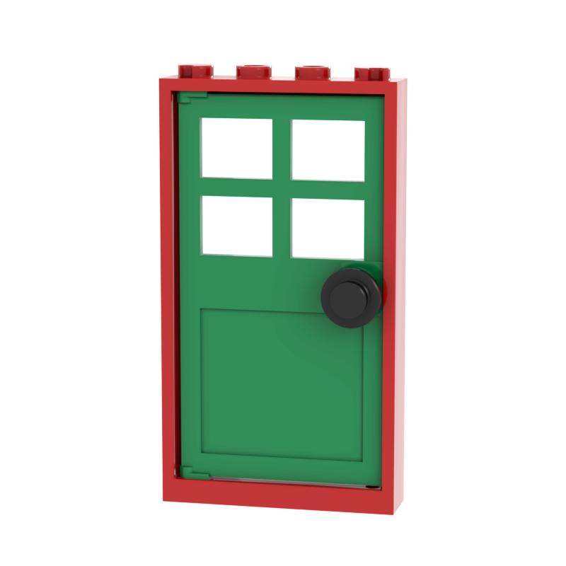 Tür Fenster Bausteine Kompatibel Große Marke Kinderspielzeug 60596 60623 6141 Frühes Lernen MOC Bildung Geschenke