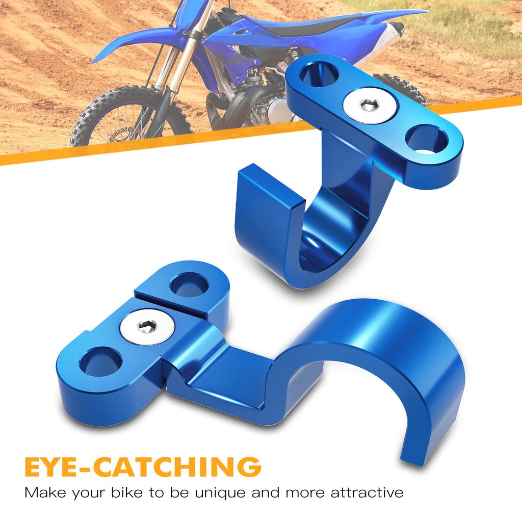 NICECNC For Yamaha YZ125 YZ 250 250F 2006-2022 YZ 250 450 X FX Rear Brake Line Hose Clamp Holder WR250F WR450F 2006-2021 2020