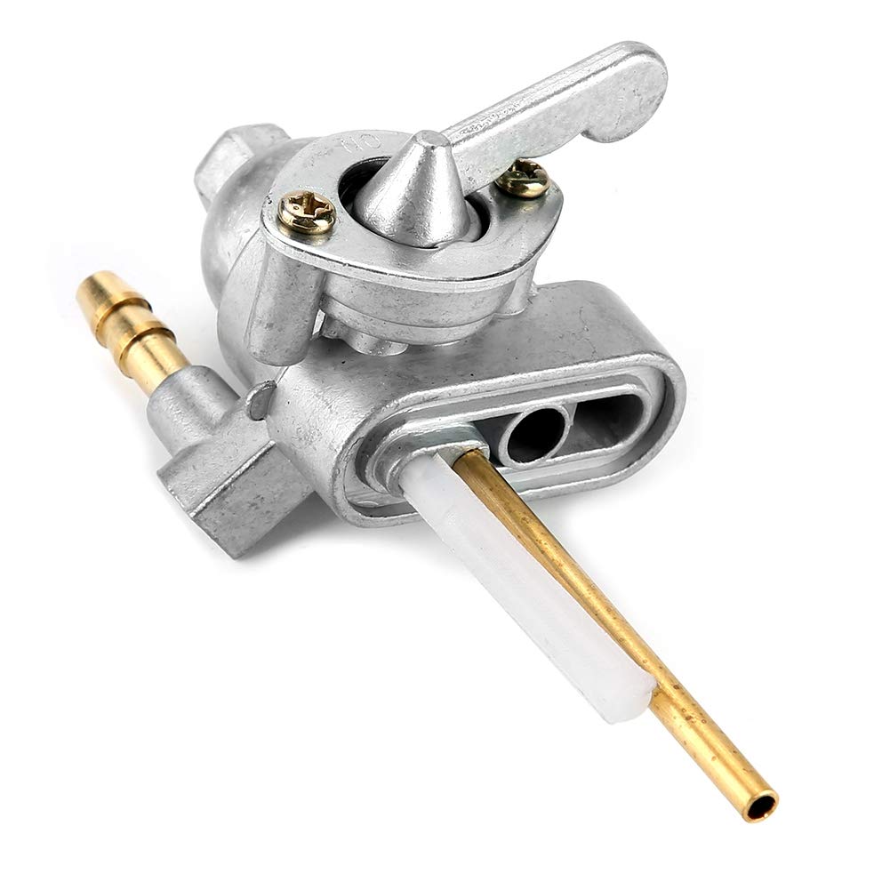 EBTOOLS Benzinhahn Tankumschaltventil Benzin Benzintankumschalter für Honda CB100 / CB125 / CB175 / XL125
