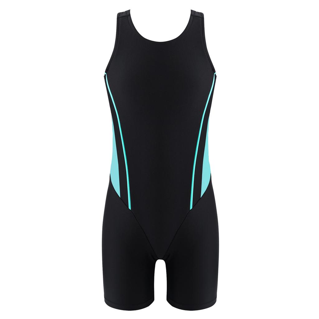 Kids Girls Swimsuit Rashguard One Piece Wetsuit UV Protection Swimwear Surfing Beachwear Jumpsuit Bodysuit
