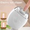 1/2/3/5 Adet Elektrikli Tırnak Makası Çocuklar Yetişkinler Yaşlılar LED Işıklı Otomatik Tırnak Düzeltici 3 Hızlı Bebek Manikür Zımpara Dosyası Tırnak Kesici