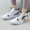 Nike Scarpe da ginnastica Air Zoom Crossover 2 GS Bianche Oro Metallizzato Bambini Tinta Nera FB2689-100