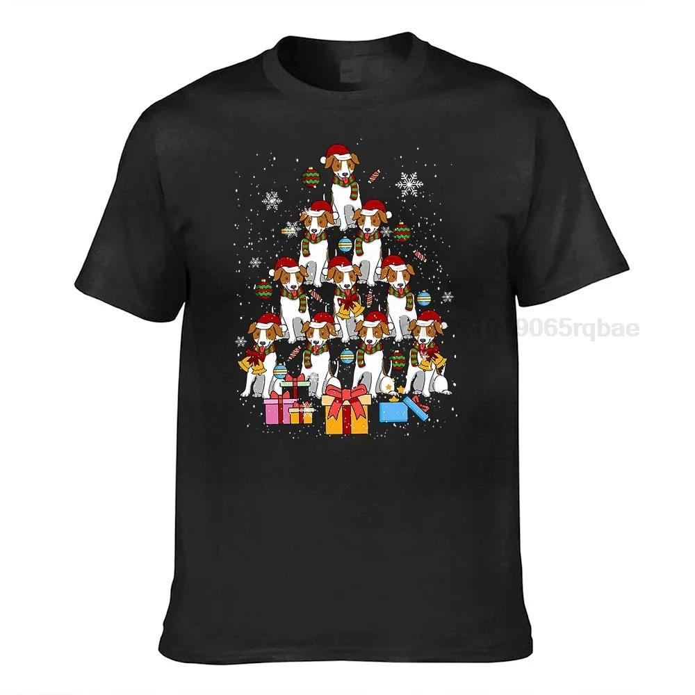 Jack Russell Terrier Christmas Tree Funny Dog Xmas Dogs Santa Claus Dog Dog Lover Gift Tshirt Tank Top Sweatshirt Hoodie