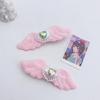 Plush Wing Hair Pin Teen Adult Carnivals Ponytail Braids Comfortable Hair Clip