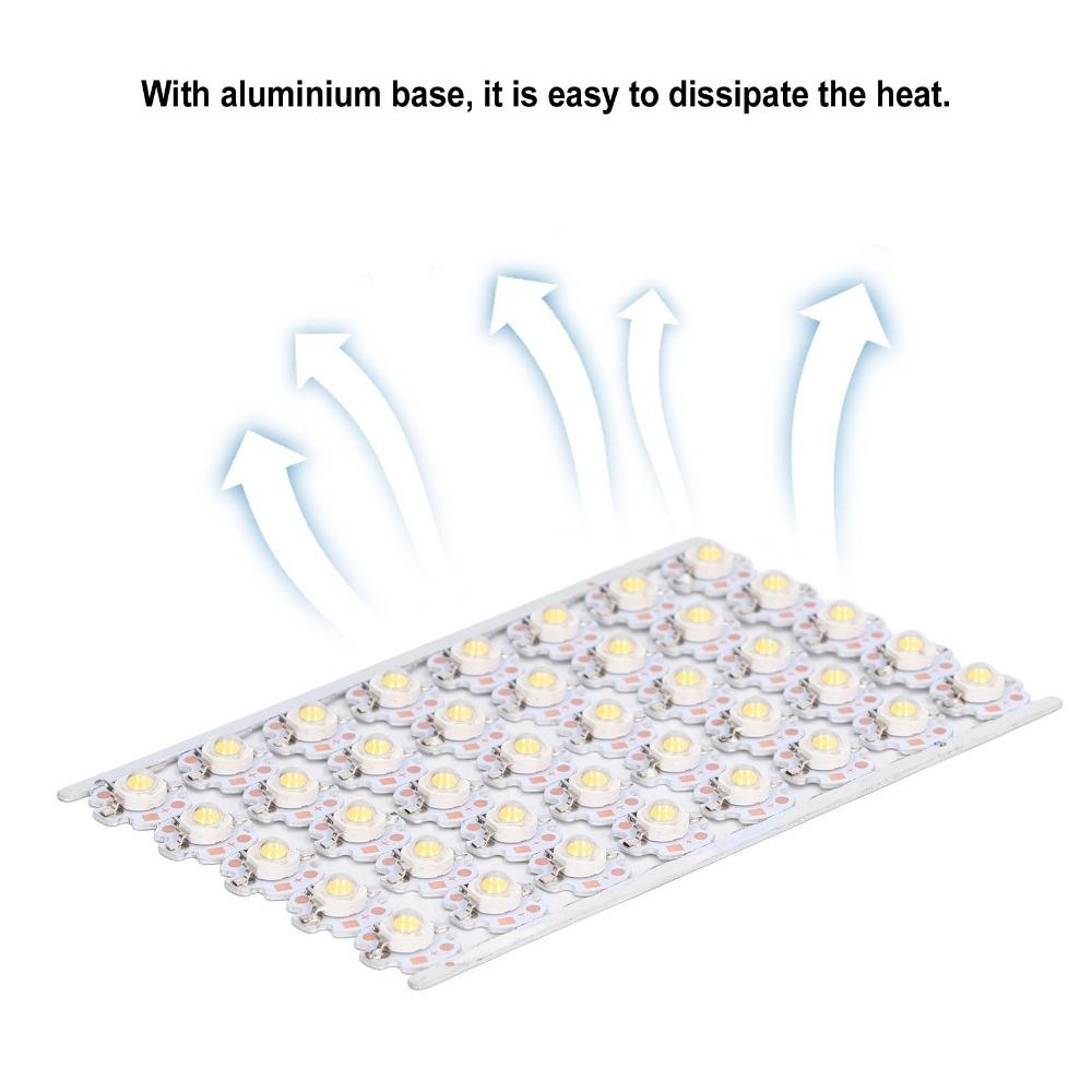 40pcs 1W LED Chip Bulb Aluminum Plate Light Source Chip Durable LED Lamp Beads  Automotive Lighting